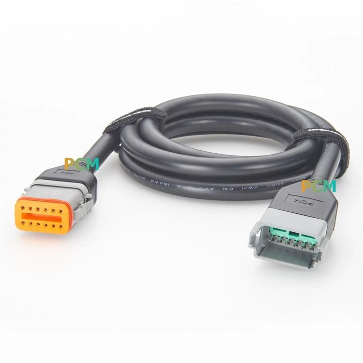 DT04-12P DT06-12S 12 Pin DT Series Automotive Cable Assembly factory