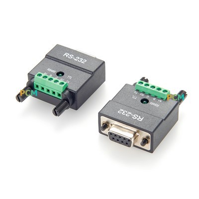 RS232 σε RS485 TTL 2 σε 1 μετατροπέα σειριακής θύρας RS232 DB9 Γυναίκα